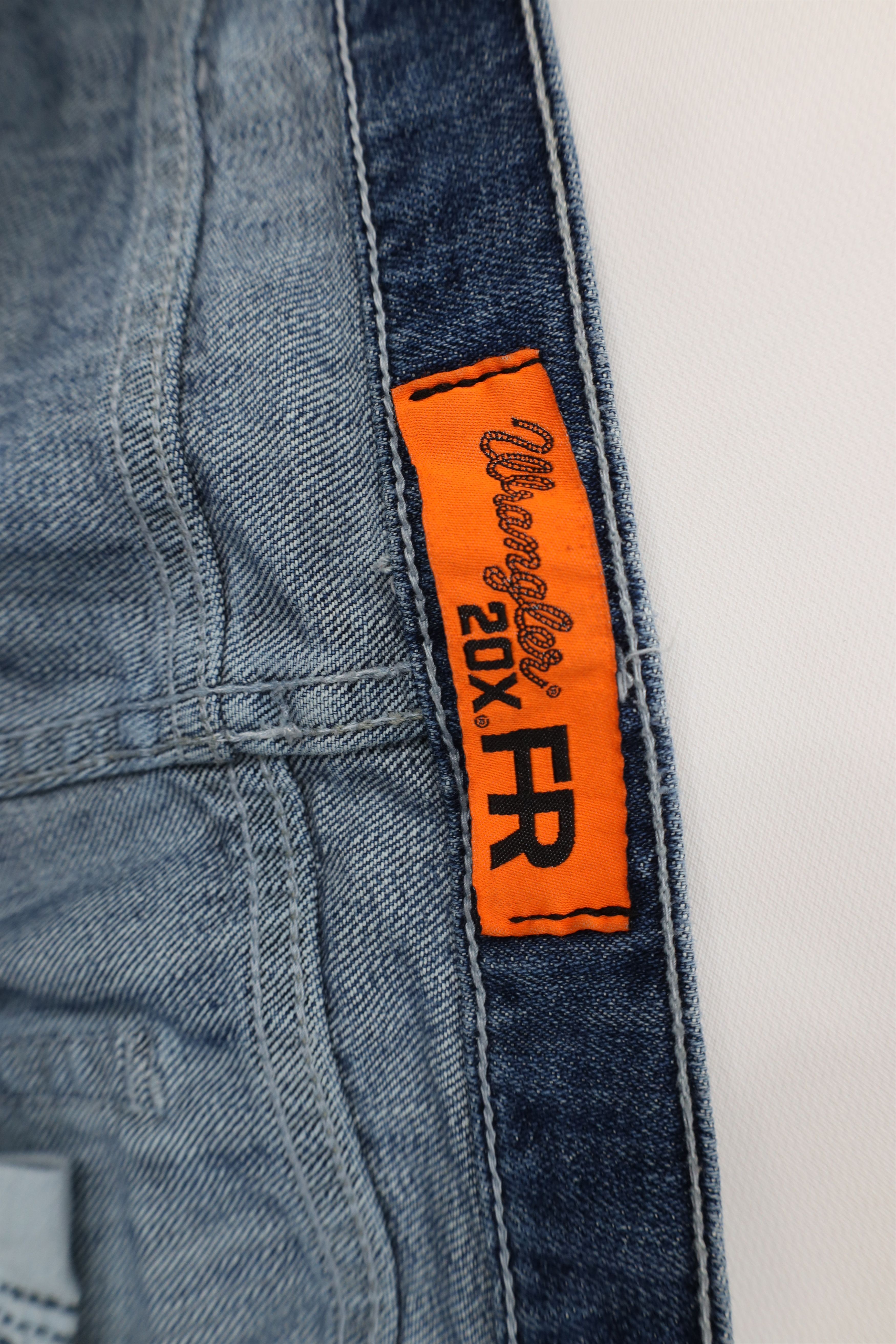 Wrangler Wrangler FR 20X Fire Flame Resistant Wide Leg Denim Jeans Size US 38 / EU 54 - 11 Thumbnail