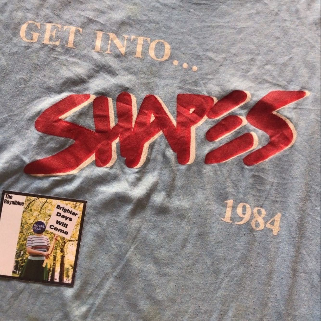 Band Tees Vintage 80s Tuxedo Shirt Get Into Shapes 1984 Size US M / EU 48-50 / 2 - 9 Thumbnail