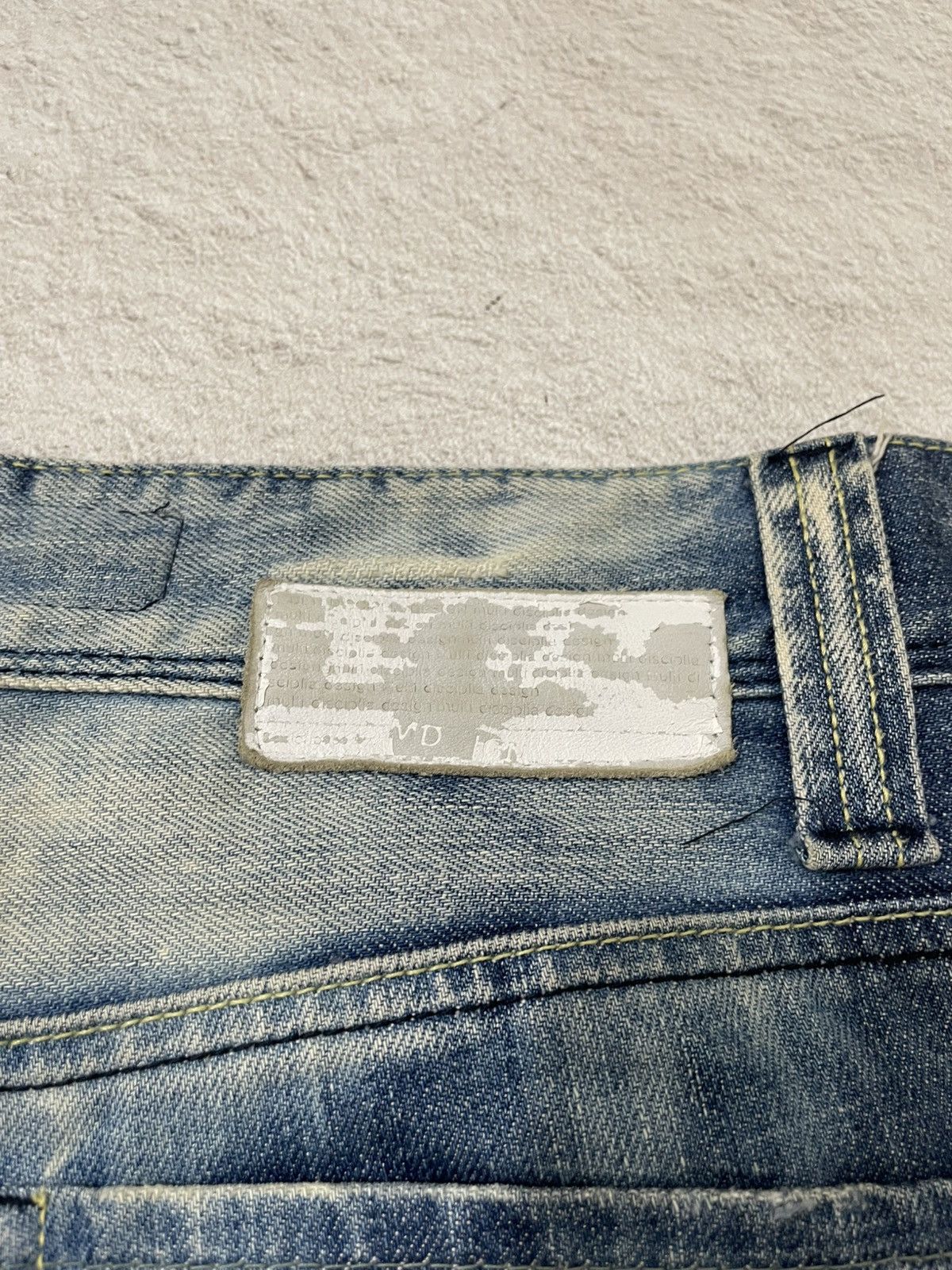 Hysteric Glamour 2000s Japanese Brand Acid Washed Denim Y2K Embroidered Size US 32 / EU 48 - 10 Thumbnail