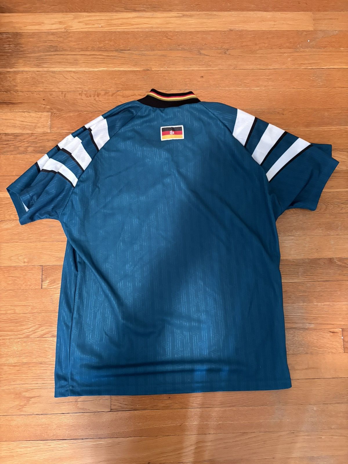 Adidas Vintage Germany Adidas Jersey Size US L / EU 52-54 / 3 - 3 Thumbnail