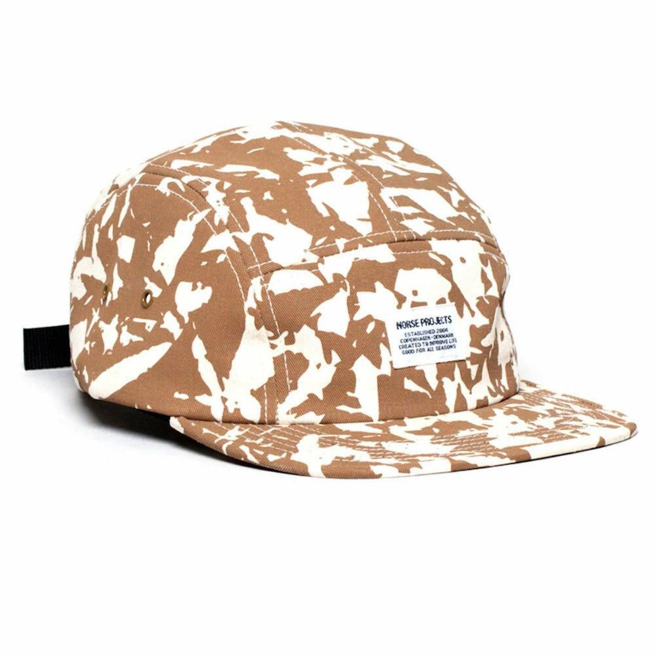 Norse Projects Norse Projects Broken Leaf 5-Panel Strapback Cap Size ONE SIZE - 1 Thumbnail
