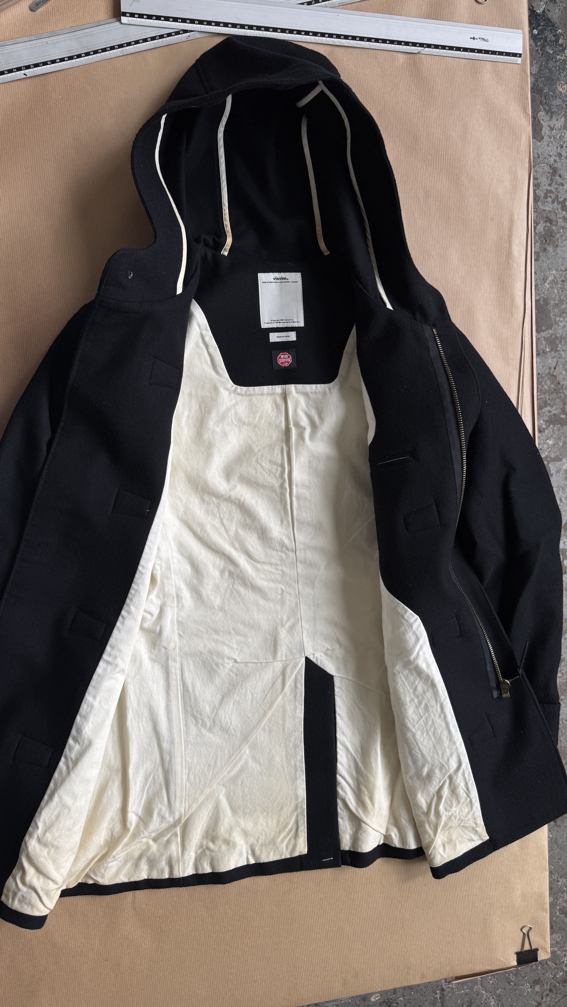 Visvim aa . S . as new . COMMODORE COAT WOOL + GORE-WINDSTOPPER Size US S / EU 44-46 / 1 - 12 Thumbnail