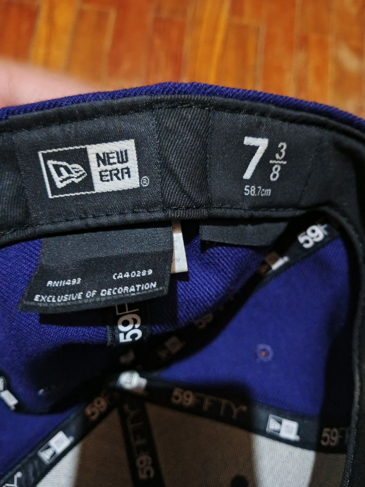 Japanese Brand × Needles NEEDLES X NEW ERA 59/50 DITTED CAP Size ONE SIZE - 6 Thumbnail