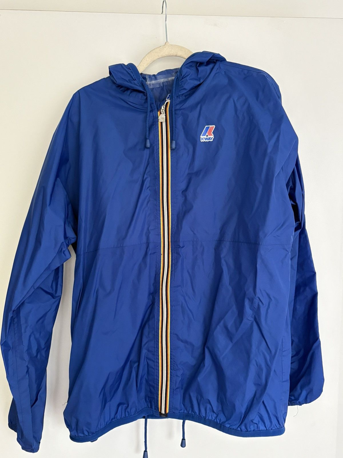 K-Way Blue K-Way Windbreaker Size US L / EU 52-54 / 3 - 1 Thumbnail