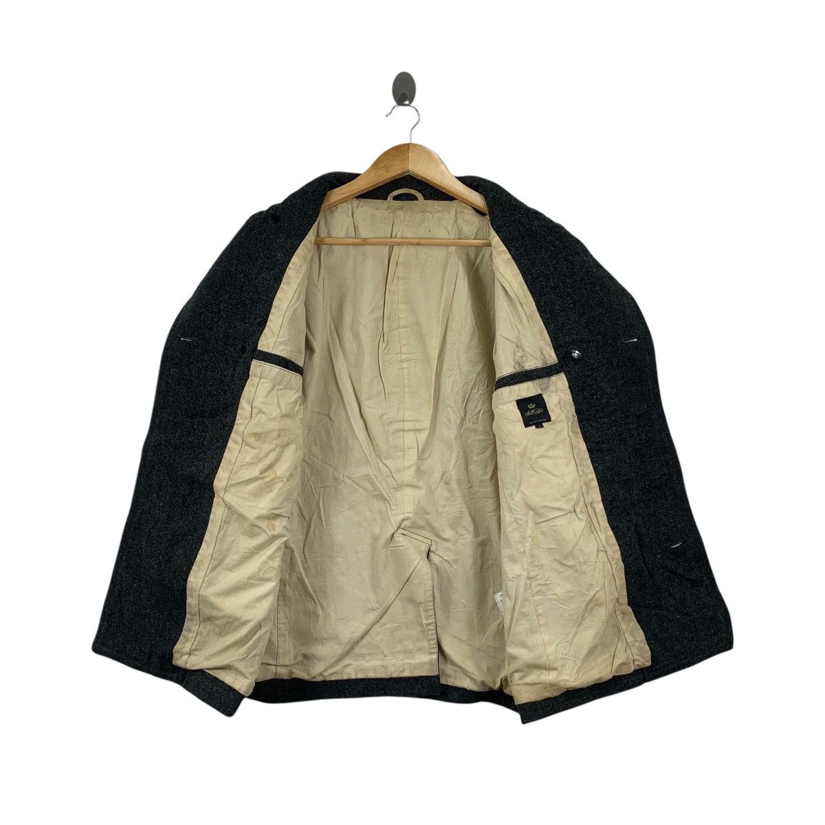 semanticdesign SEMANTIC DESIGN JAPAN Double Breasted Pea Coat Chore Jacket Size US L / EU 52-54 / 3 - 7 Thumbnail