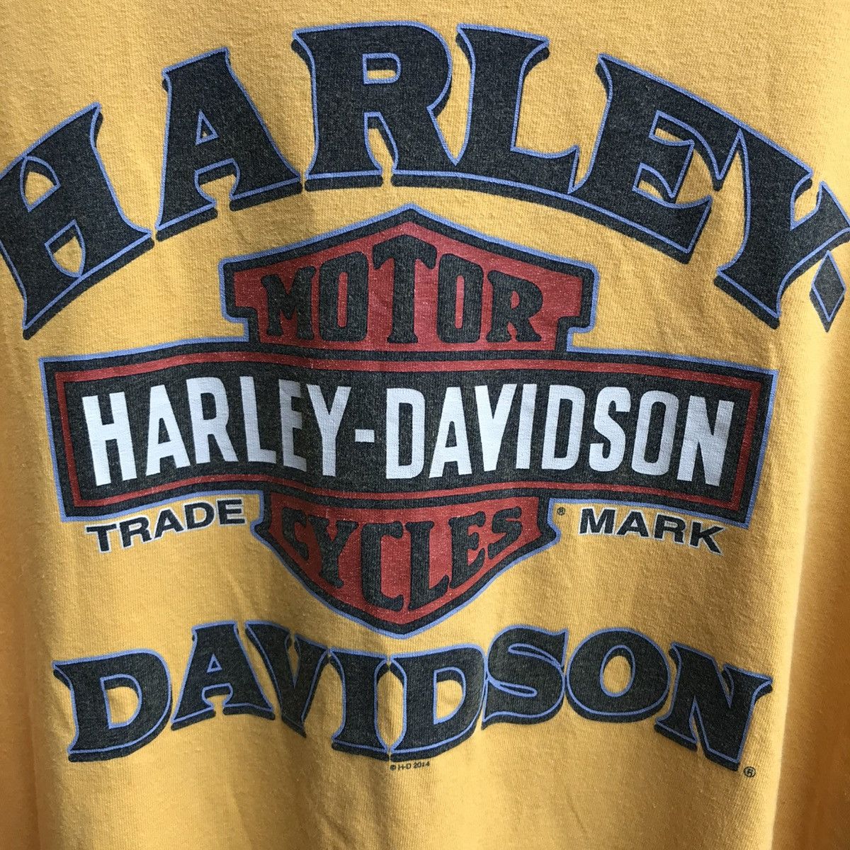 Harley Davidson Vintage HARLEY DAVIDSON longsleeves flame tee Size US XXL / EU 58 / 5 - 4 Thumbnail
