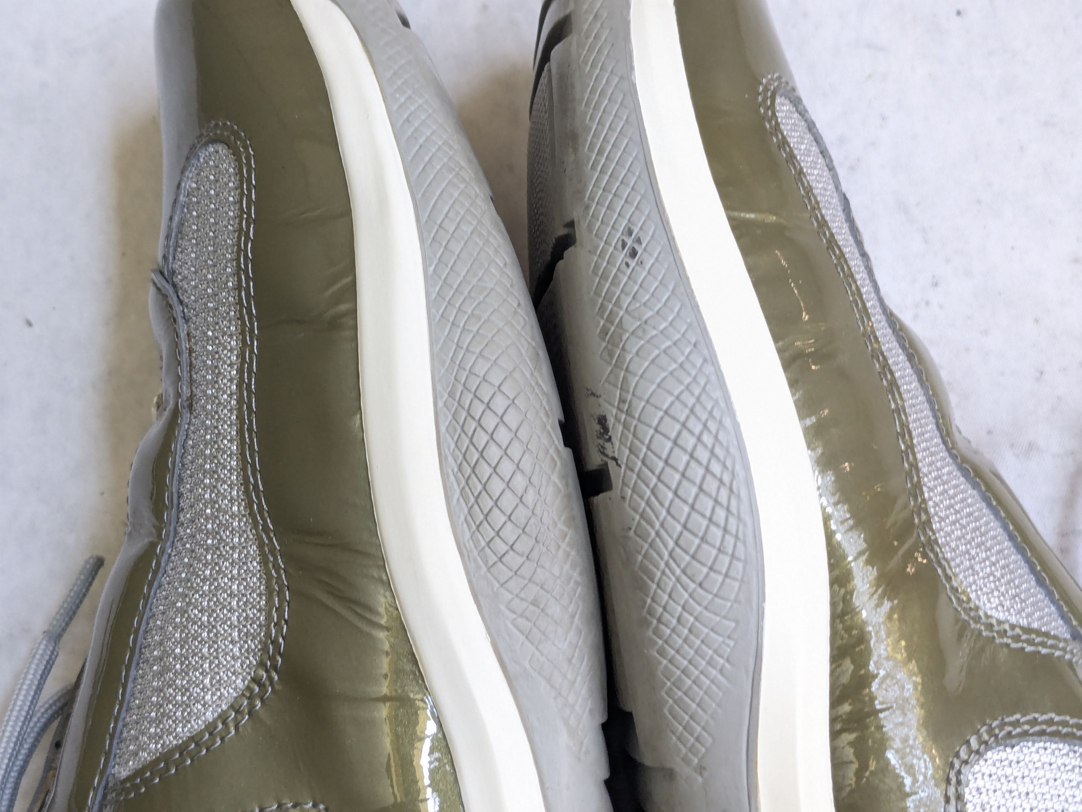 Prada Prada America's Cup Green Patent Leather 11 Low Tops Size US 11 / EU 44 - 7 Thumbnail