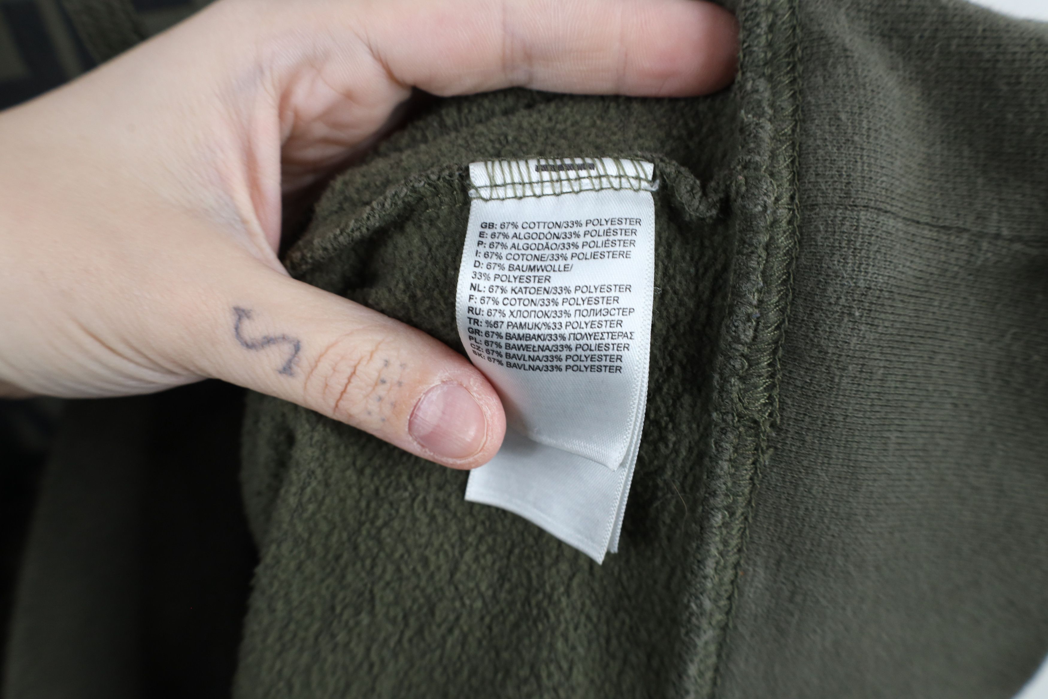 The North Face × Vintage Vintage Y2K The North Face Spell Out Big Logo Hoodie Green Size US M / EU 48-50 / 2 - 11 Thumbnail