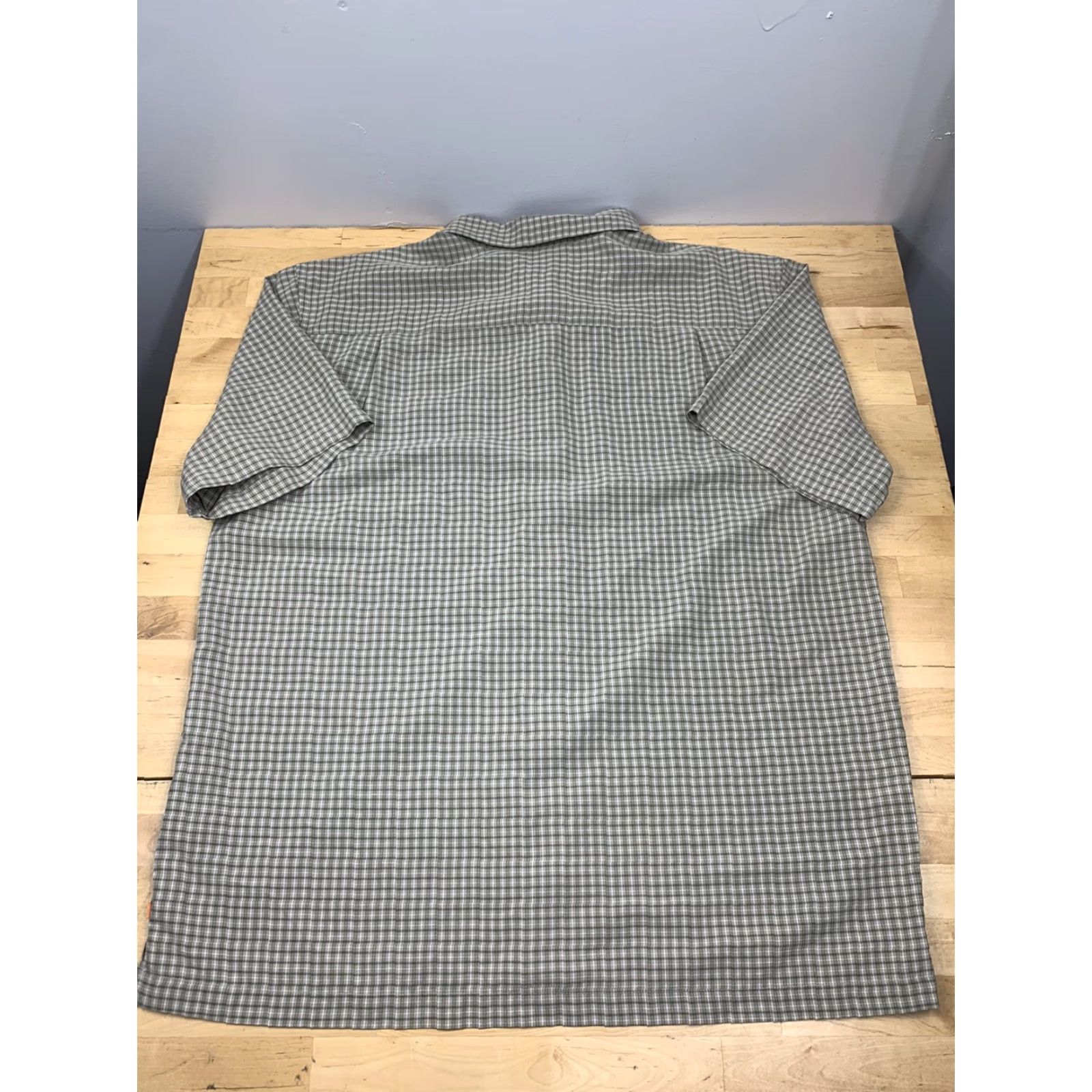 Quiksilver Quiksilver Shirt Mens XL Green Plaid Button-Down Short Sleeve Casual Size US 36 / EU 52 - 2 Thumbnail