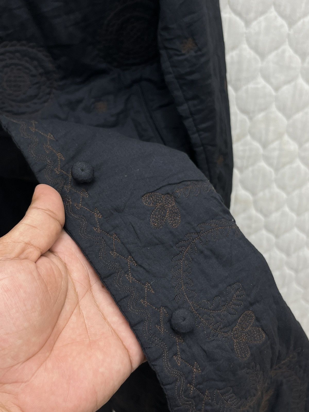 Issey Miyake 🔥ARCHIVE🔥 HAAT ISSEY MIYAKE EMBROIDERED JACKET Size M / US 6-8 / IT 42-44 - 19 Thumbnail