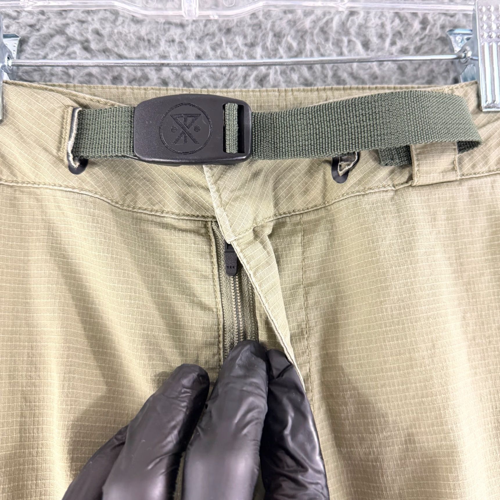 Roark Roark Campover Cargo Pants Mens Size 36 Green Belted Straight Leg Outdoors Hike Size US 36 / EU 52 - 4 Thumbnail