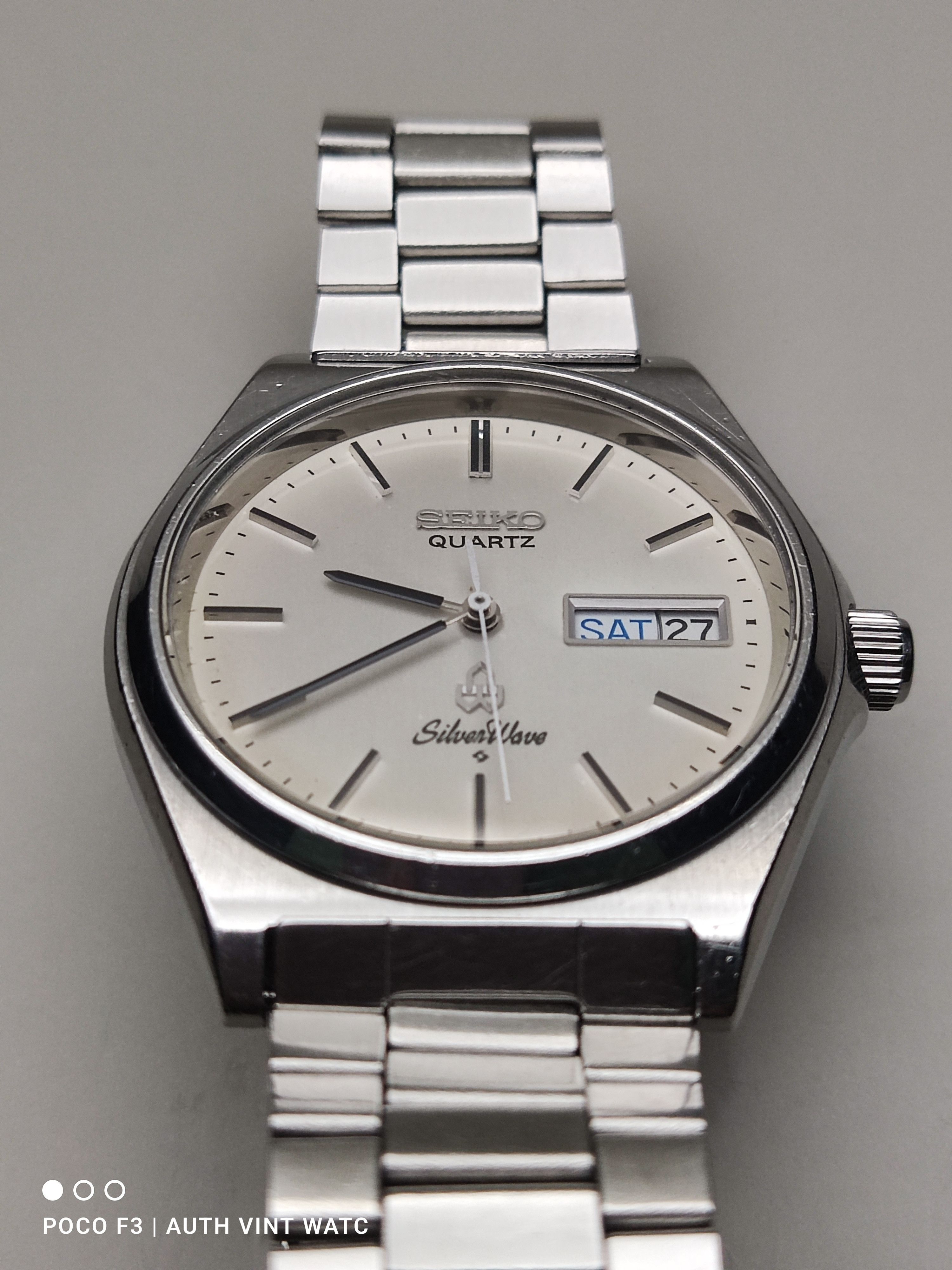 Seiko Rare Authentic Vintage Seiko Quartz SilverWave 8229-8000 Size ONE SIZE - 5 Thumbnail