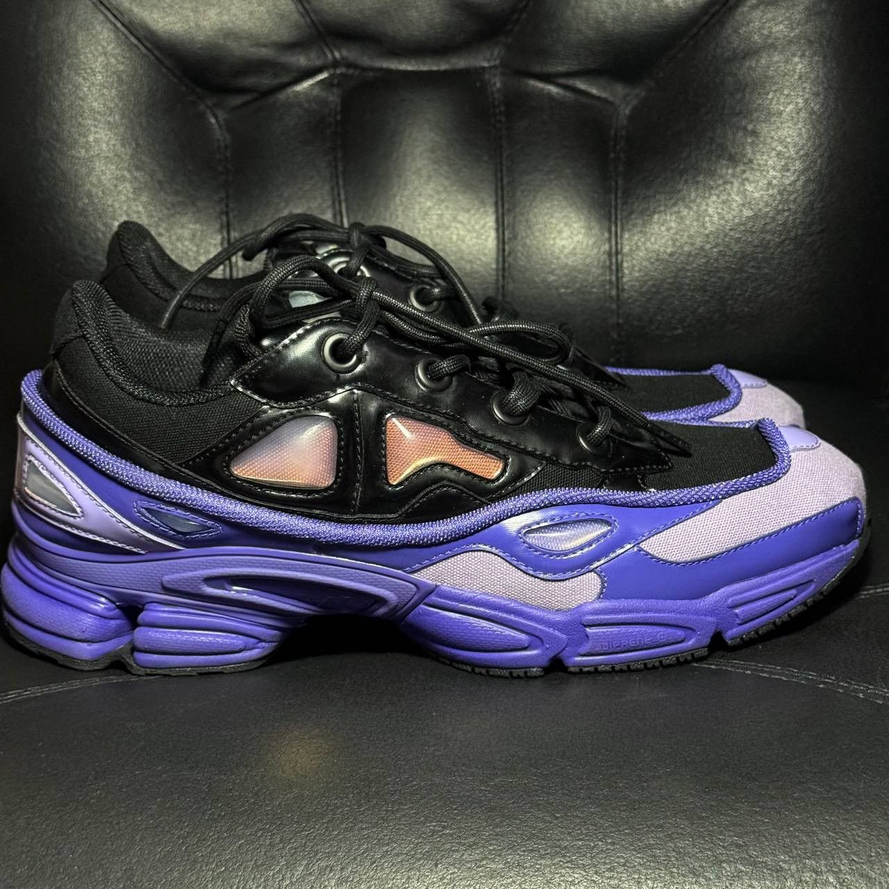 Adidas × Raf Simons 11us Adidas Raf Simons Ozweego Purple Sneakers Size US 11 / EU 44 - 1 Thumbnail