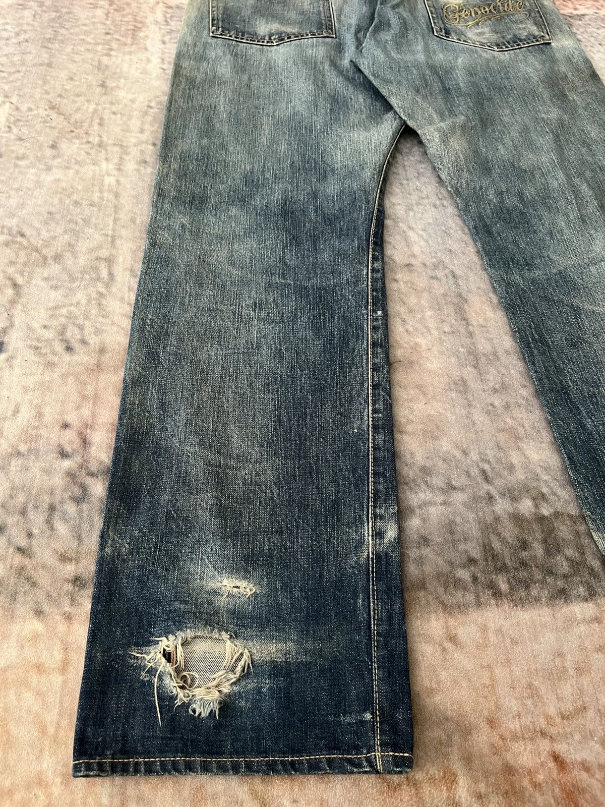 If Six Was Nine × Japanese Brand × Vintage Vintage Selvadge Isquare Denim Size US 34 / EU 50 - 17 Thumbnail