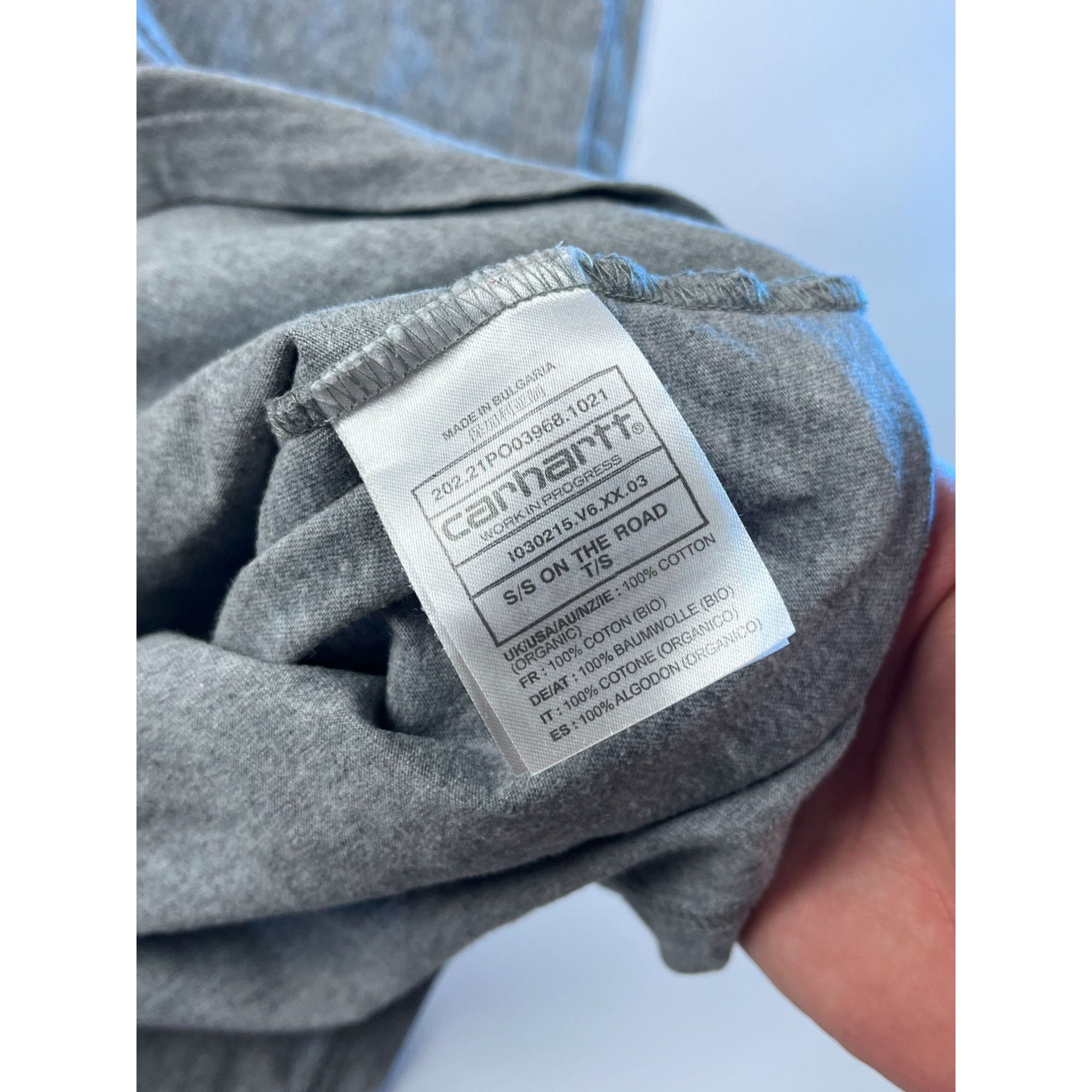 Carhartt × Vintage Carhartt Gray American Truck Graphic T-Shirt Size US M / EU 48-50 / 2 - 4 Thumbnail