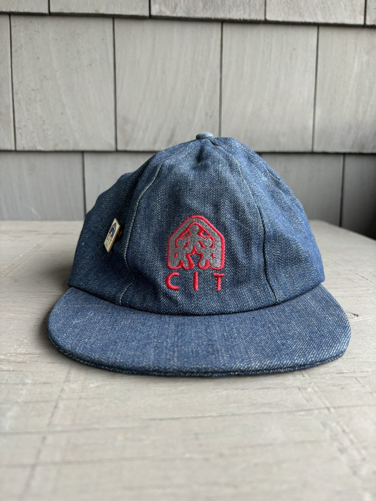 Levi's Vintage Levi's Red Tab Hat Dark Denim Snapback Blue Jean 90s Size ONE SIZE - 13 Thumbnail