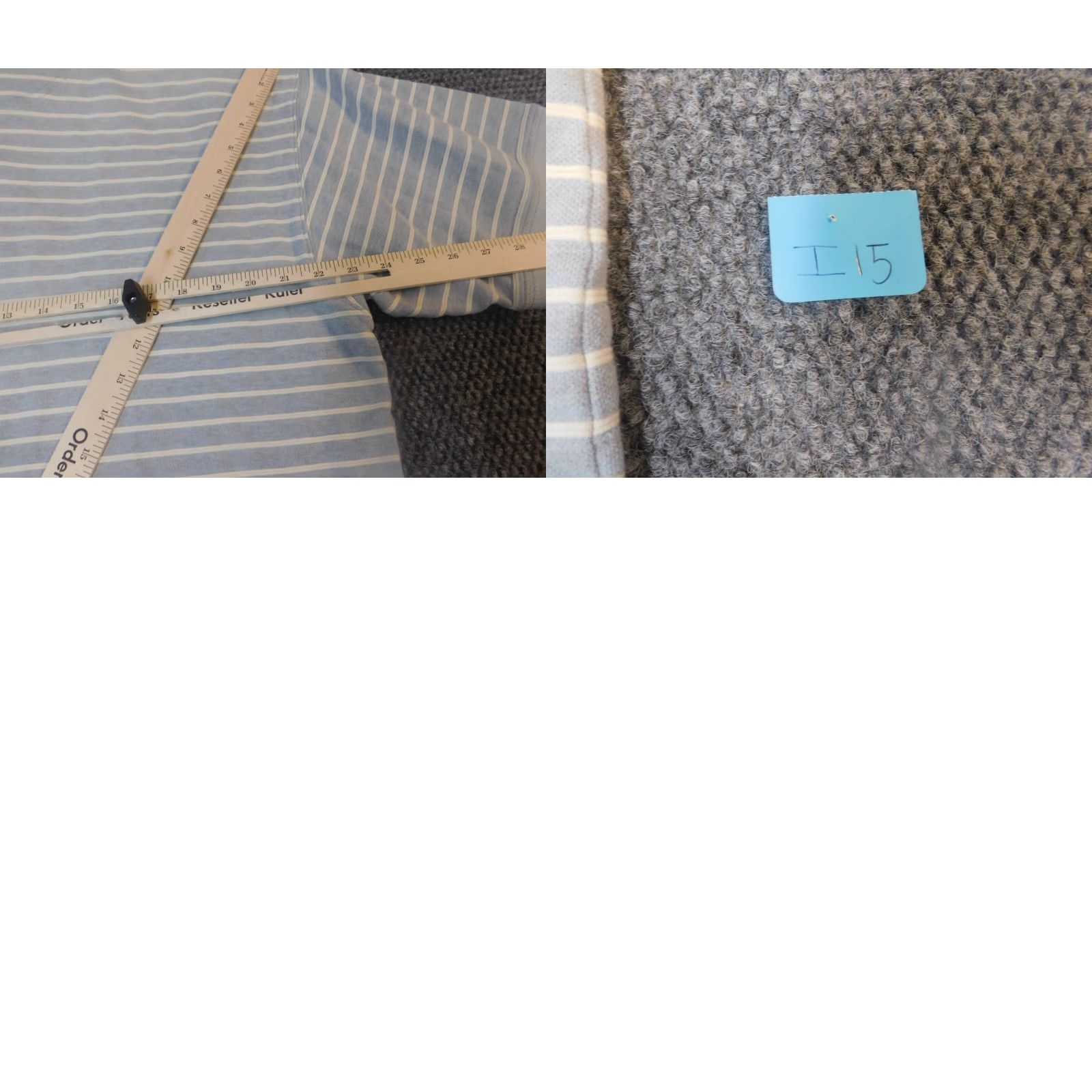 Vintage Bungalow Brand Polo Shirt Mens Large blue striped Short Sleeve Knit Cotton Polyester Classic Regular Casual Size US L / EU 52-54 / 3 - 9 Thumbnail