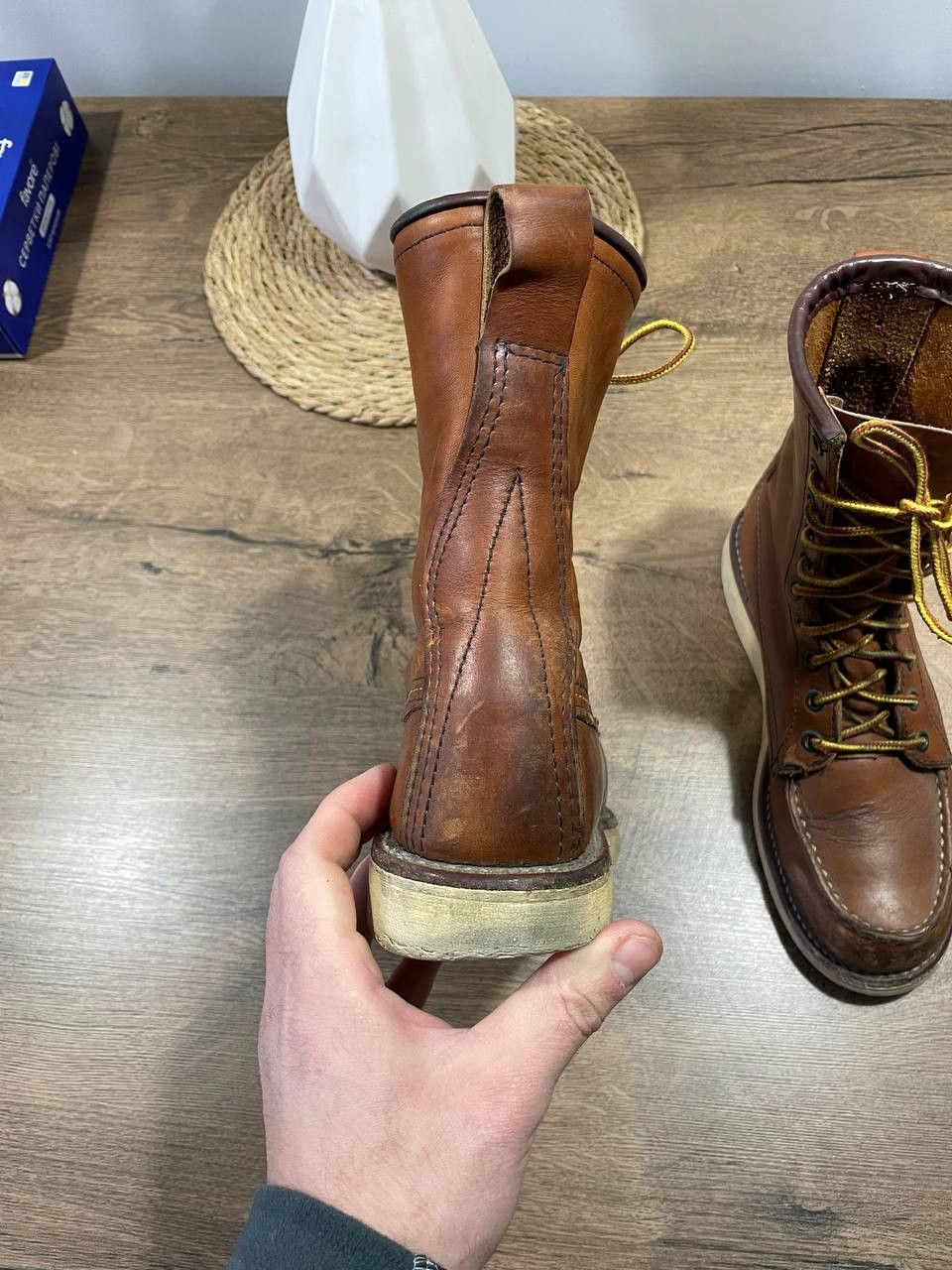 Red Wing Red Wing 877 Heritage Work Boots USA Size 4.5 eur 36D Size US 4.5 / IT 34.5 - 7 Thumbnail
