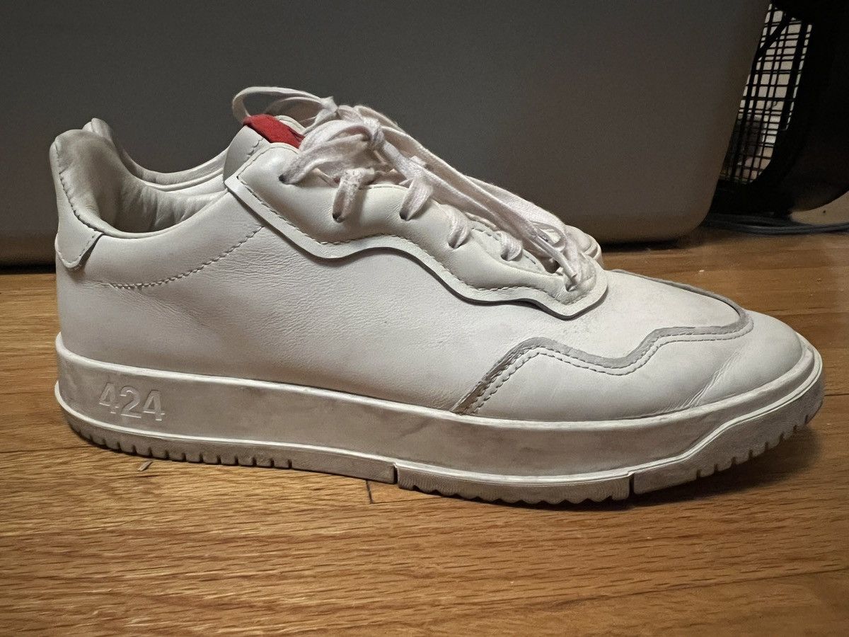424 × Adidas Adidas 424 White Size US 9.5 / EU 42-43 - 3 Thumbnail