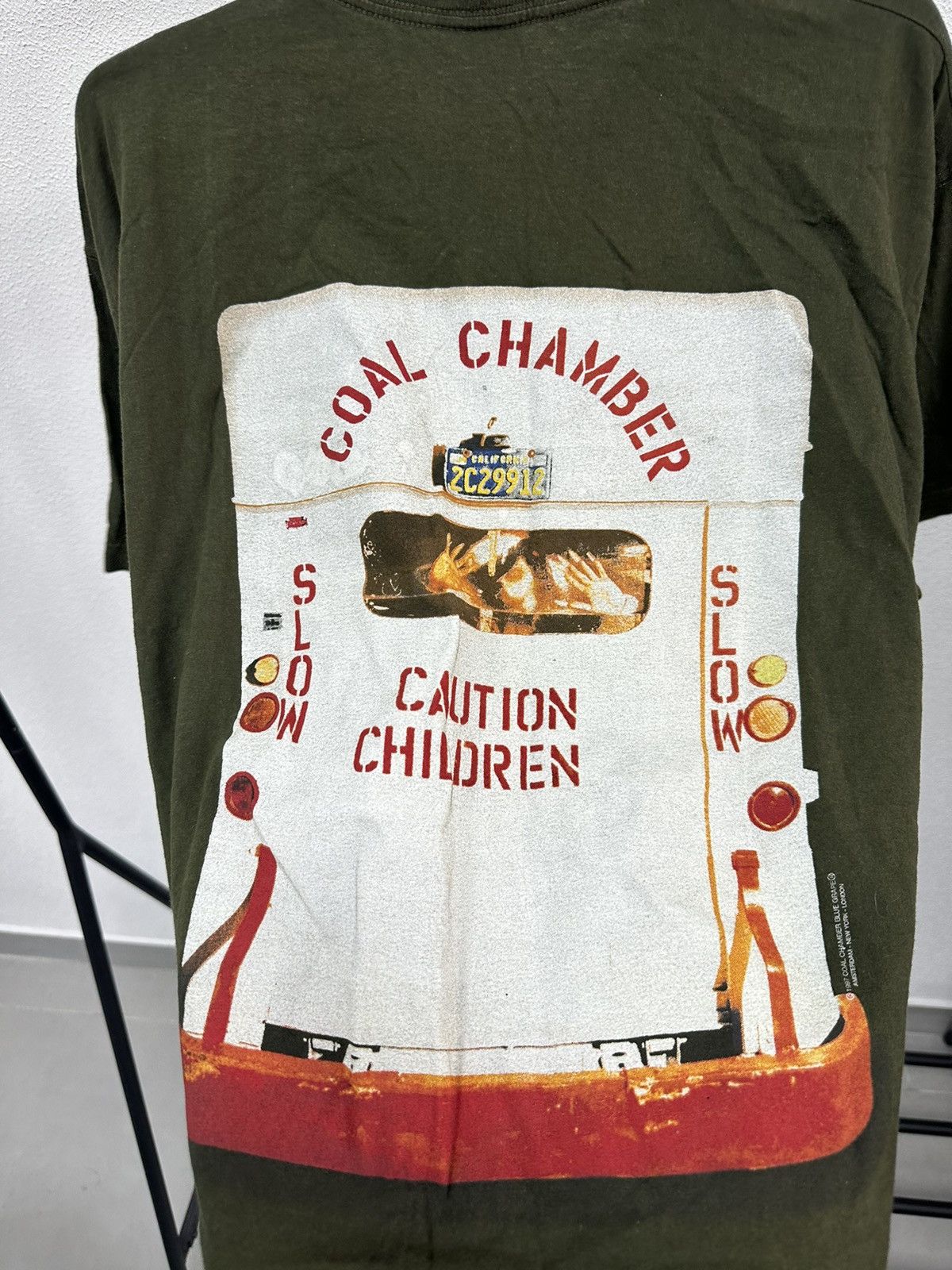Band Tees × Vintage Coal Chamber 1997 Blue Grape Vintage Band Logo T Shirt Size US XL / EU 56 / 4 - 7 Thumbnail