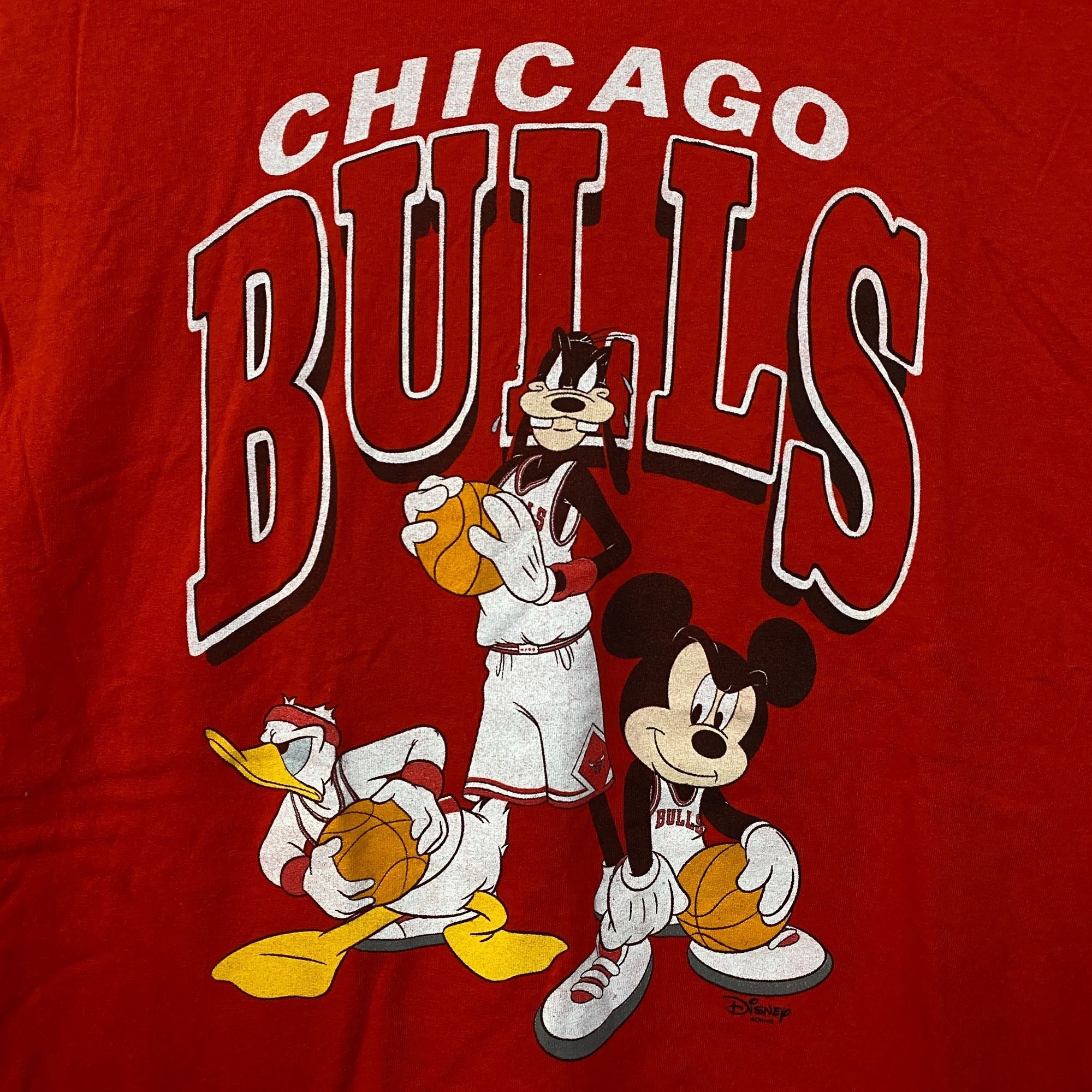 Junk Food Junk Food Chicago Bulls x Disney Mickey Squad Graphic T-Shir Size US XL / EU 56 / 4 - 2 Thumbnail