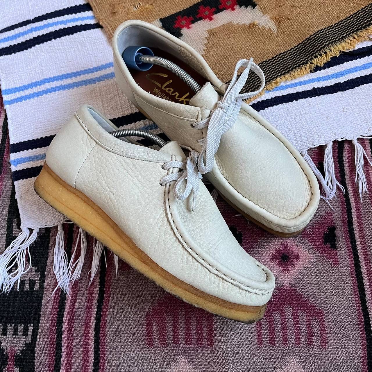Clarks × Japanese Brand Clarks Wallabee White Leather