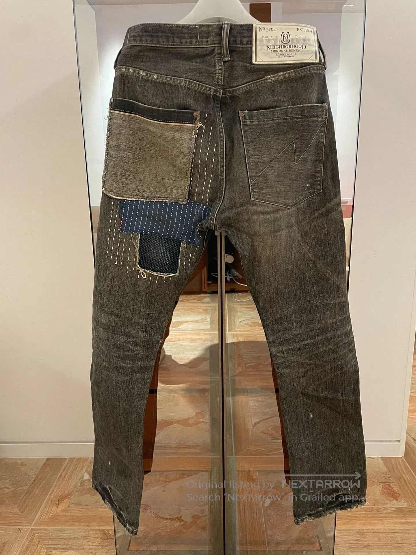 Neighborhood NEIGHBORHOOD Indigo Patch Miner Jeans S. Size US 27 - 2 Thumbnail
