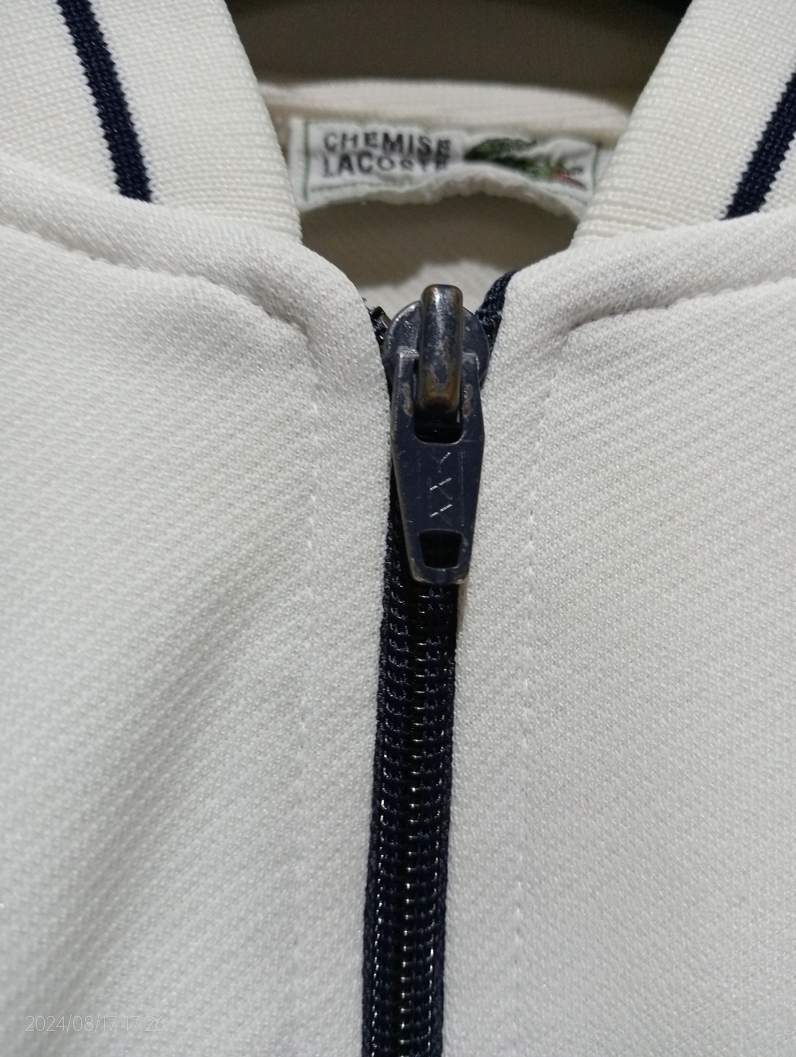 Lacoste × Vintage Vintage '90s Chemise Lacoste Tennis Style Track Jacket Japan Size US M / EU 48-50 / 2 - 2 Thumbnail