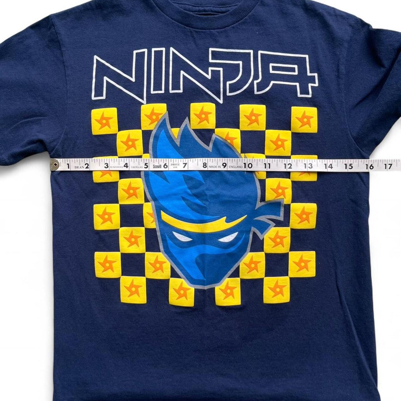 Other Ninja Tyler Blevins Soft Bubble Print Gamer Youth T-Shirt Size US XXS / EU 40 - 4 Thumbnail