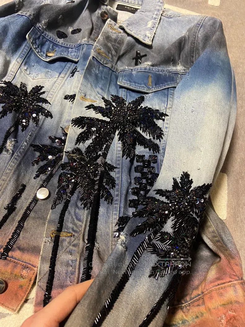 Amiri Amiri Coconut tree print jacket size L Size US L / EU 52-54 / 3 - 3 Thumbnail