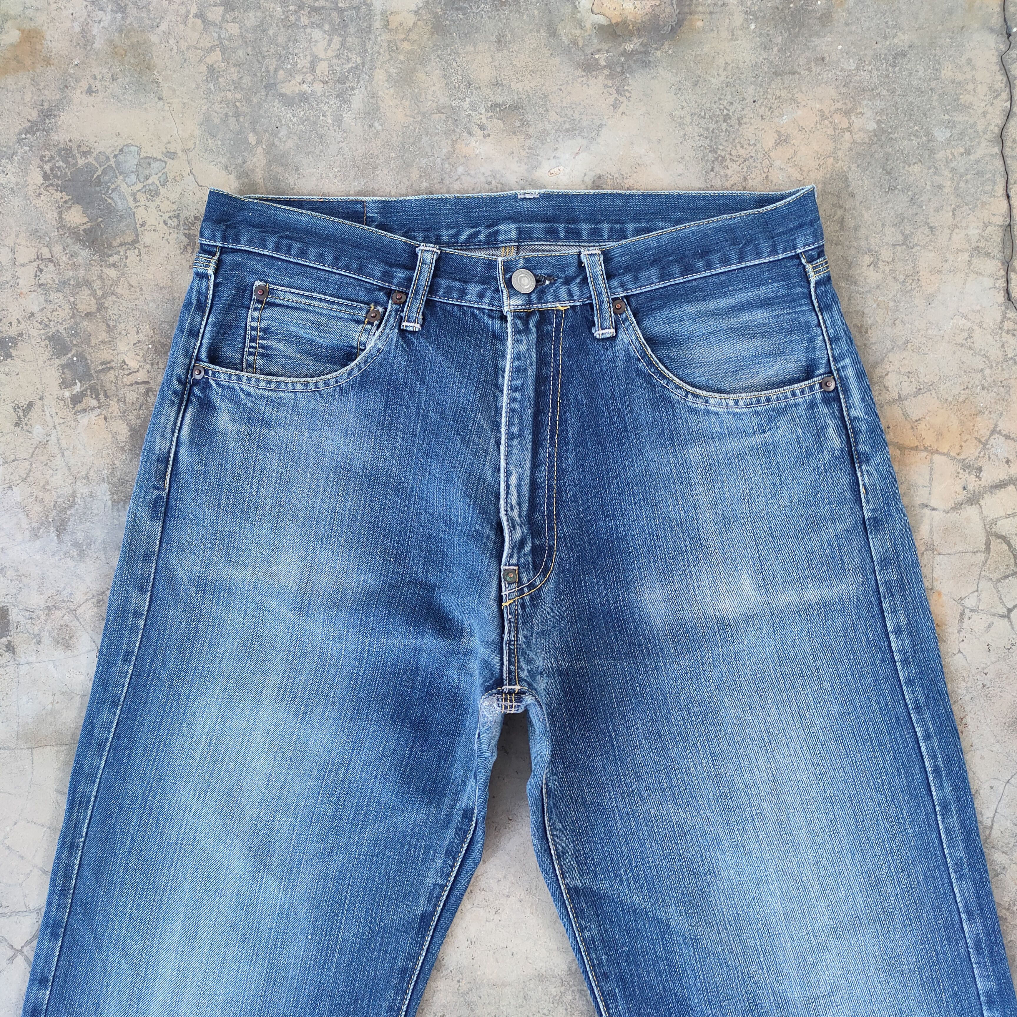 Japanese Brand W33 VINTAGE MAVEN FADED JEANS DENIM PANTS Size US 33 - 4 Thumbnail