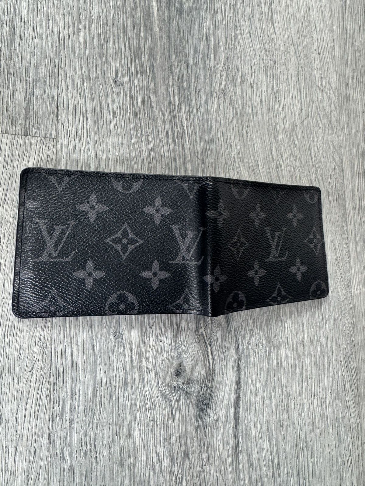 Louis Vuitton LOUIS VUITTON Monogram Eclipse Slender Wallet Size ONE SIZE - 2 Thumbnail
