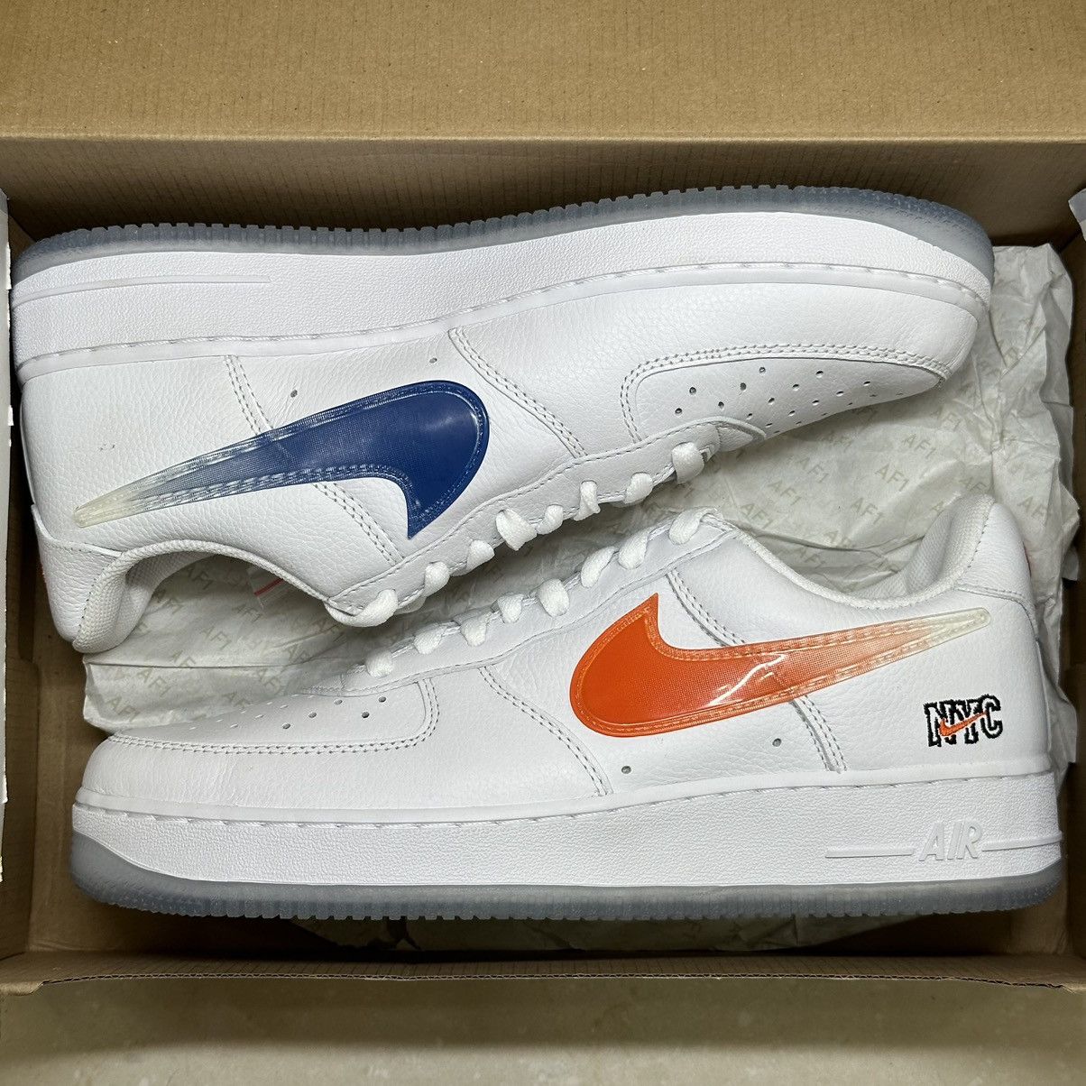 Kith × Nike Nike Air Force 1 Low Kith NYC Home Size US 9.5 / EU 42-43 - 2 Thumbnail
