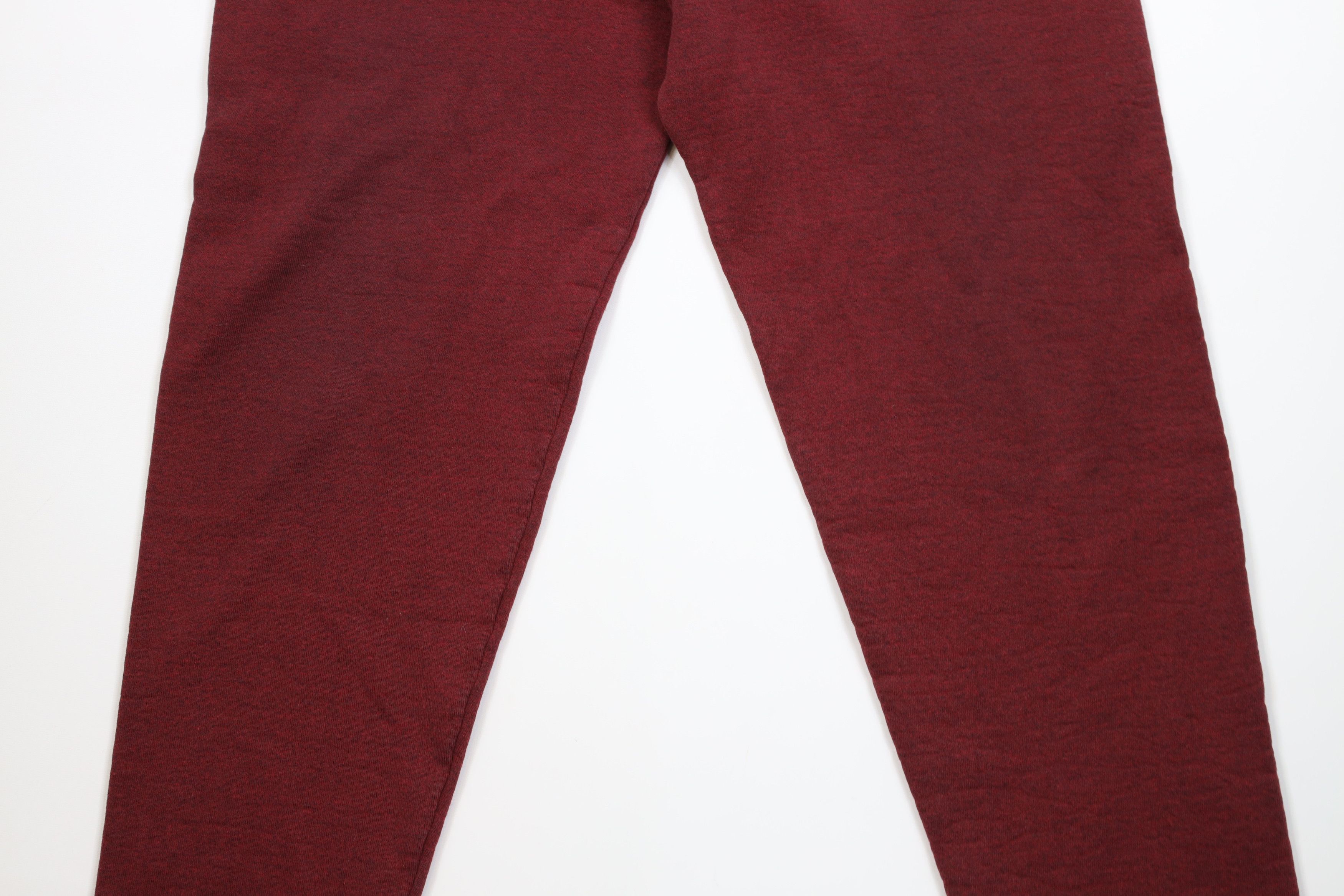 Vintage Vintage 90s Streetwear Heavyweight Sweatpants Joggers Red Size US 38 / EU 54 - 3 Thumbnail