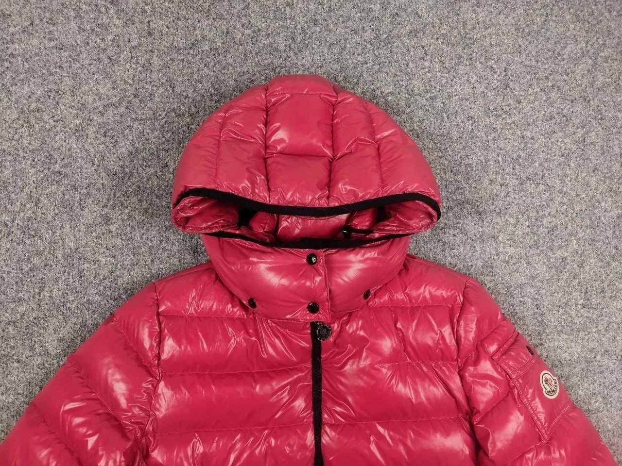 Moncler Moncler Bady giubbotto Glossy pink womens hooded down Jacket Size M / US 6-8 / IT 42-44 - 6 Thumbnail