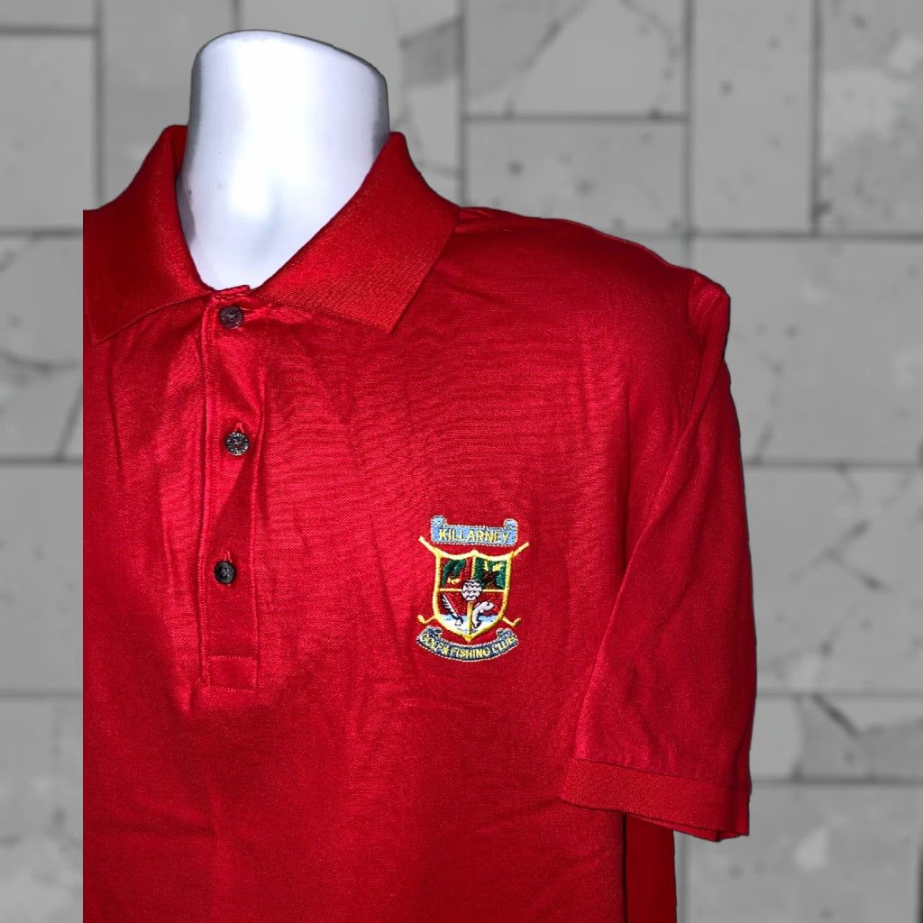 Lyle & Scott Lyle & Scott Mens Polo Shirt Golf Red Size L 2-Ply Double Mercerised Shirt Mens Red Golf Polo Lyle & Scott Size US L / EU 52-54 / 3 - 1 Thumbnail
