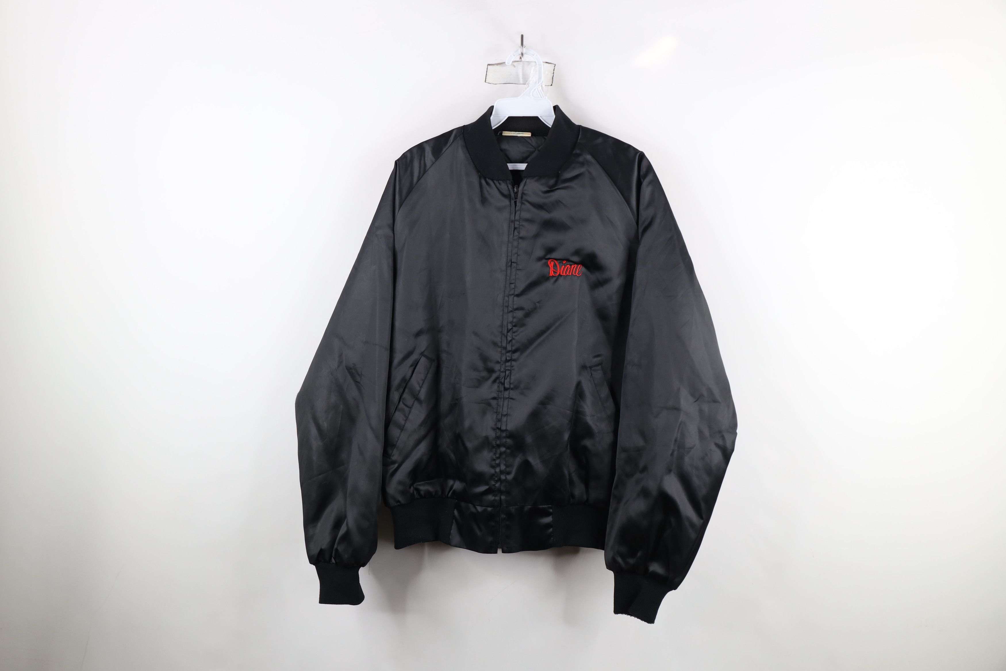 Vintage Vintage 80s Streetwear Supply Satin Bomber Jacket USA Size S / US 4 / IT 40 - 1 Thumbnail