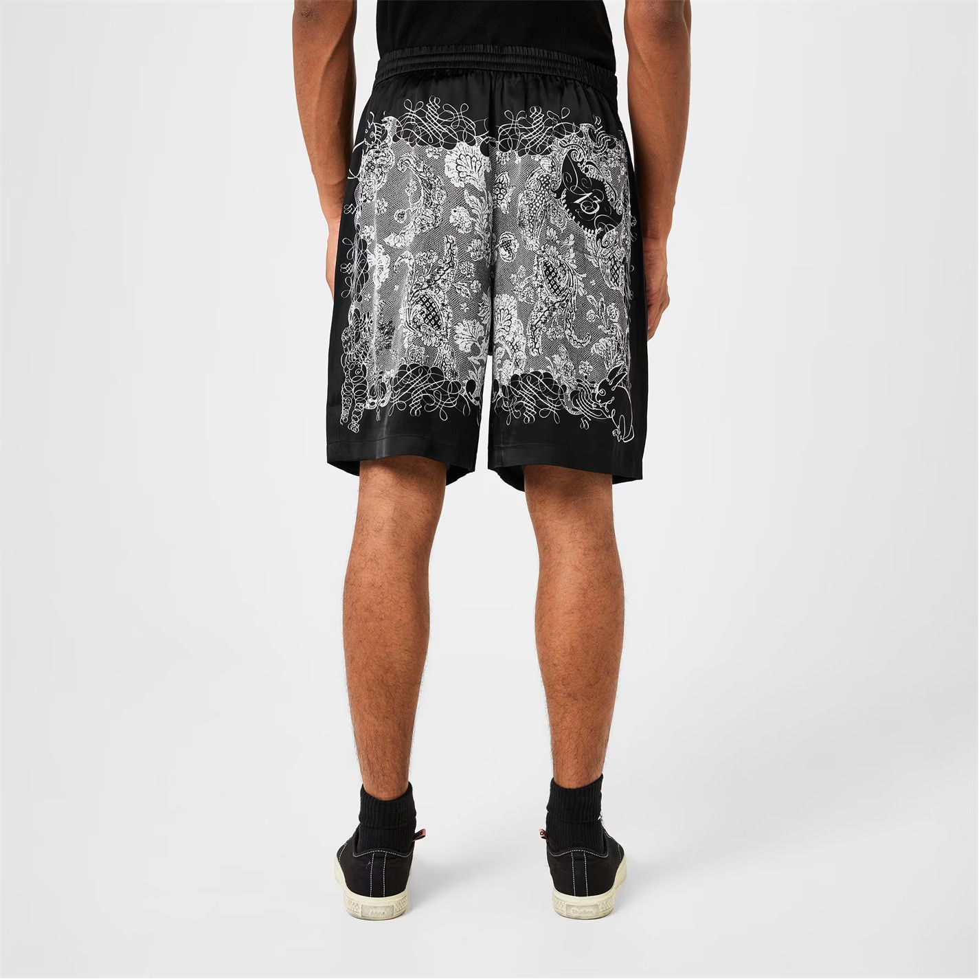 Acne Studios o1g2r1mq0825 Print Shorts in Multicolor Size US 28 / EU 44 - 4 Thumbnail