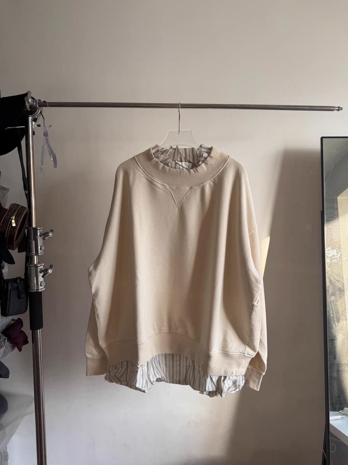 Maison Margiela Maison Margiela fake two-piece sweatshirt jacket Q17 Size US M / EU 48-50 / 2 - 1 Thumbnail