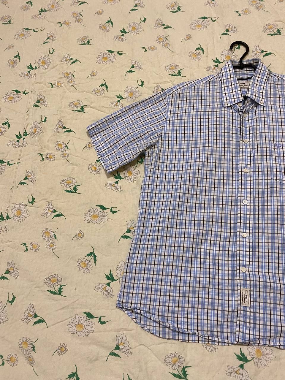 Burberry Burberry London Long Shirt Men's Check Plaid Size US L / EU 52-54 / 3 - 2 Thumbnail