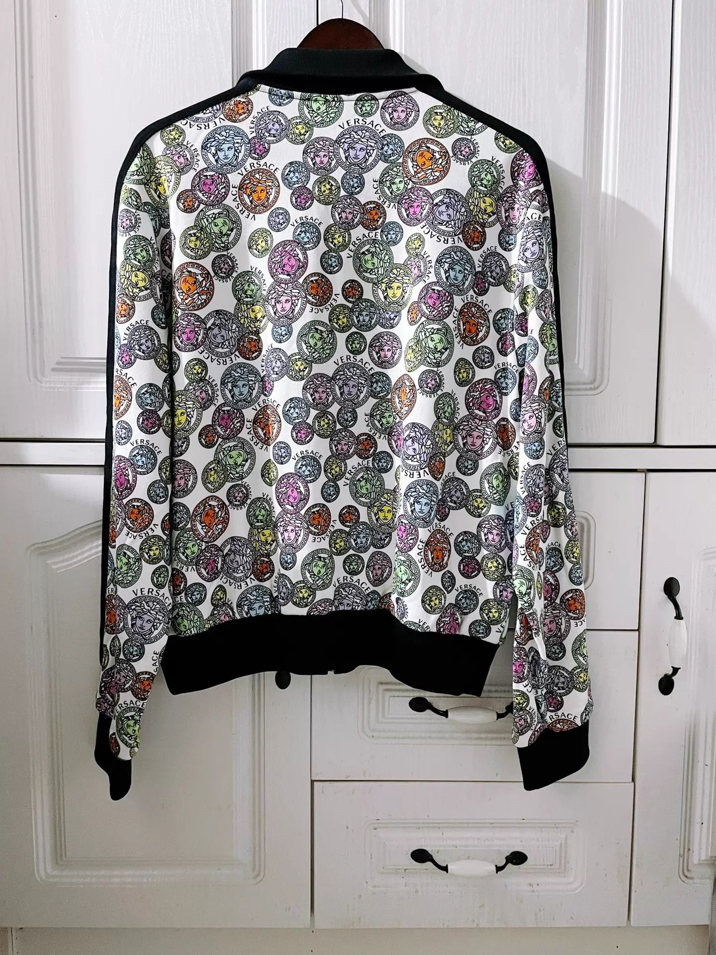 Versace Versace Medusa Allover Print Runway Jacket M Size US M / EU 48-50 / 2 - 2 Thumbnail