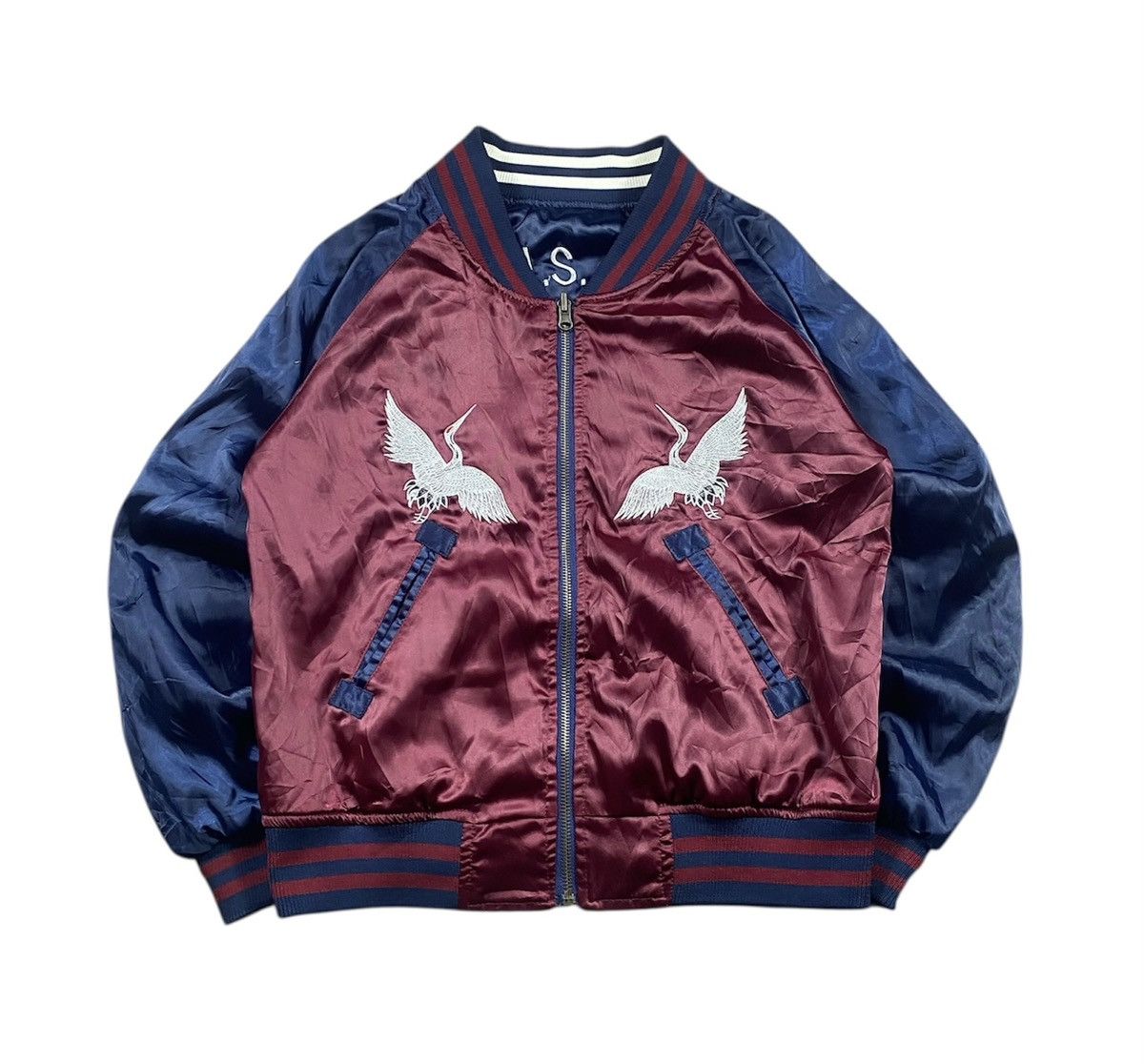 If Six Was Nine × Tailor Toyo × Toyo Enterprises Sukajan U.S.Navy REVERSIBLE SUKAJAN jacket Size US M / EU 48-50 / 2 - 4 Thumbnail