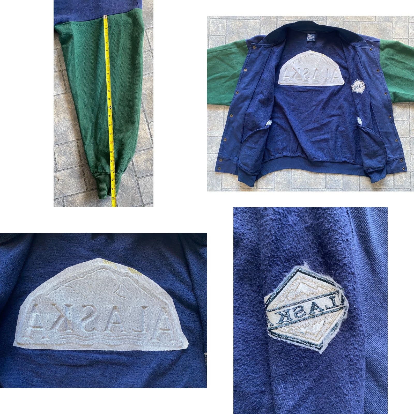 Vintage Vintage Wek The World Shacket Size 2 Made In USA Alaska Blue Green Size US XS / EU 42 / 0 - 9 Thumbnail