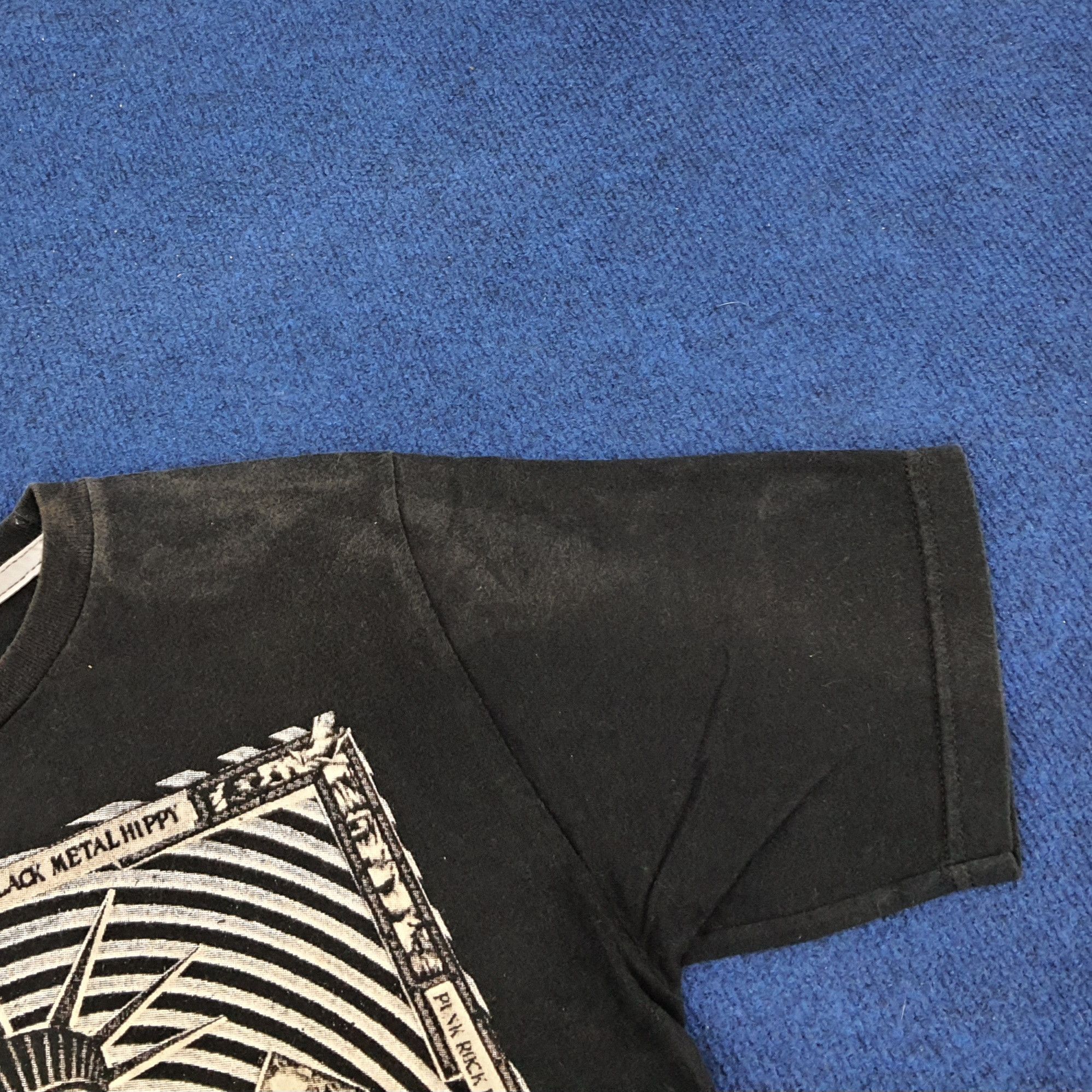Vintage × Volcom Vintage Volcom Punk Rock Psychadelic Black Metal Hippy Tee Size US S / EU 44-46 / 1 - 6 Thumbnail
