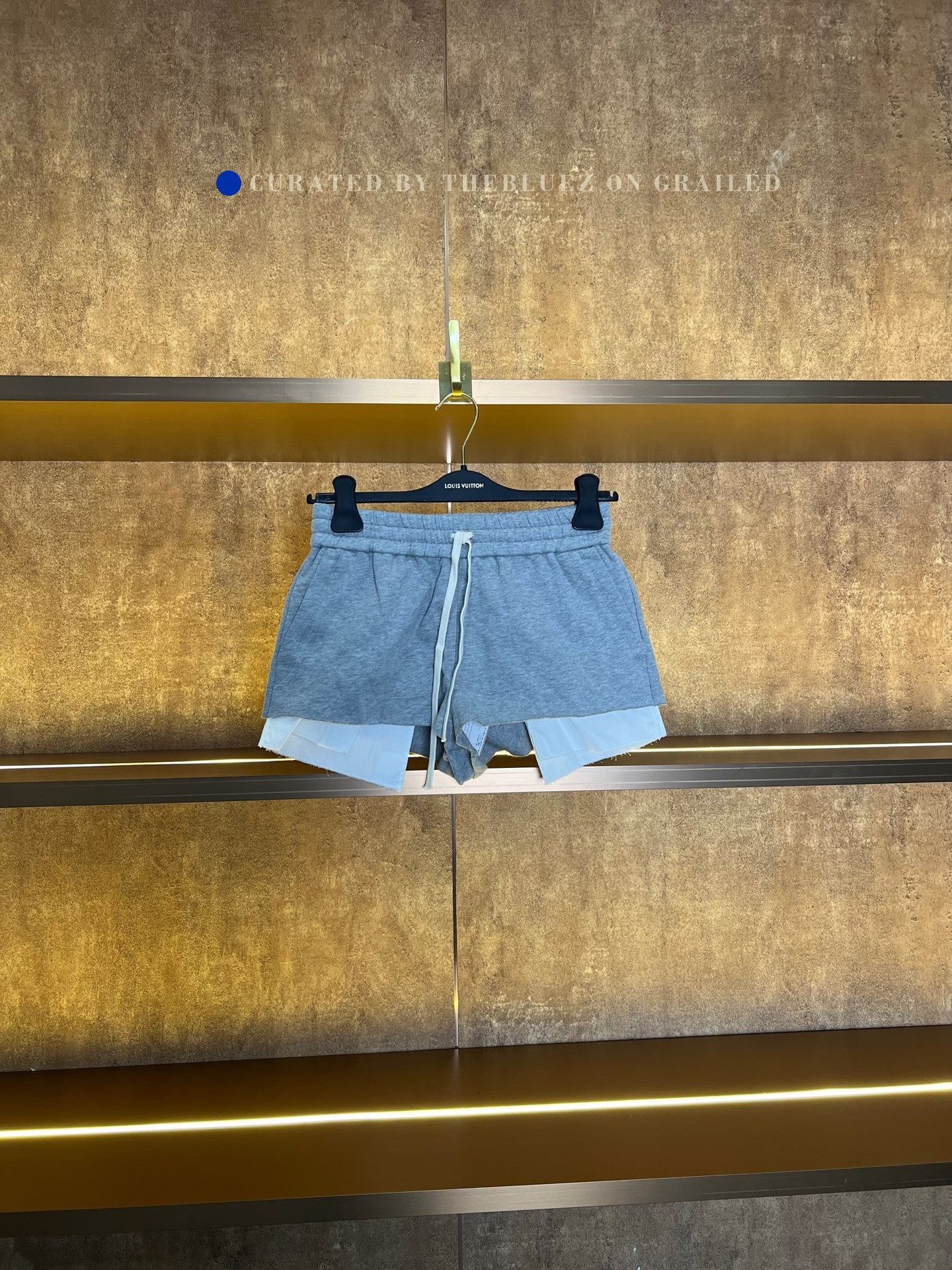 Miu Miu Miu Miu Gray Drawstring Shorts Size 38" / US 16 / IT 52 - 1 Thumbnail