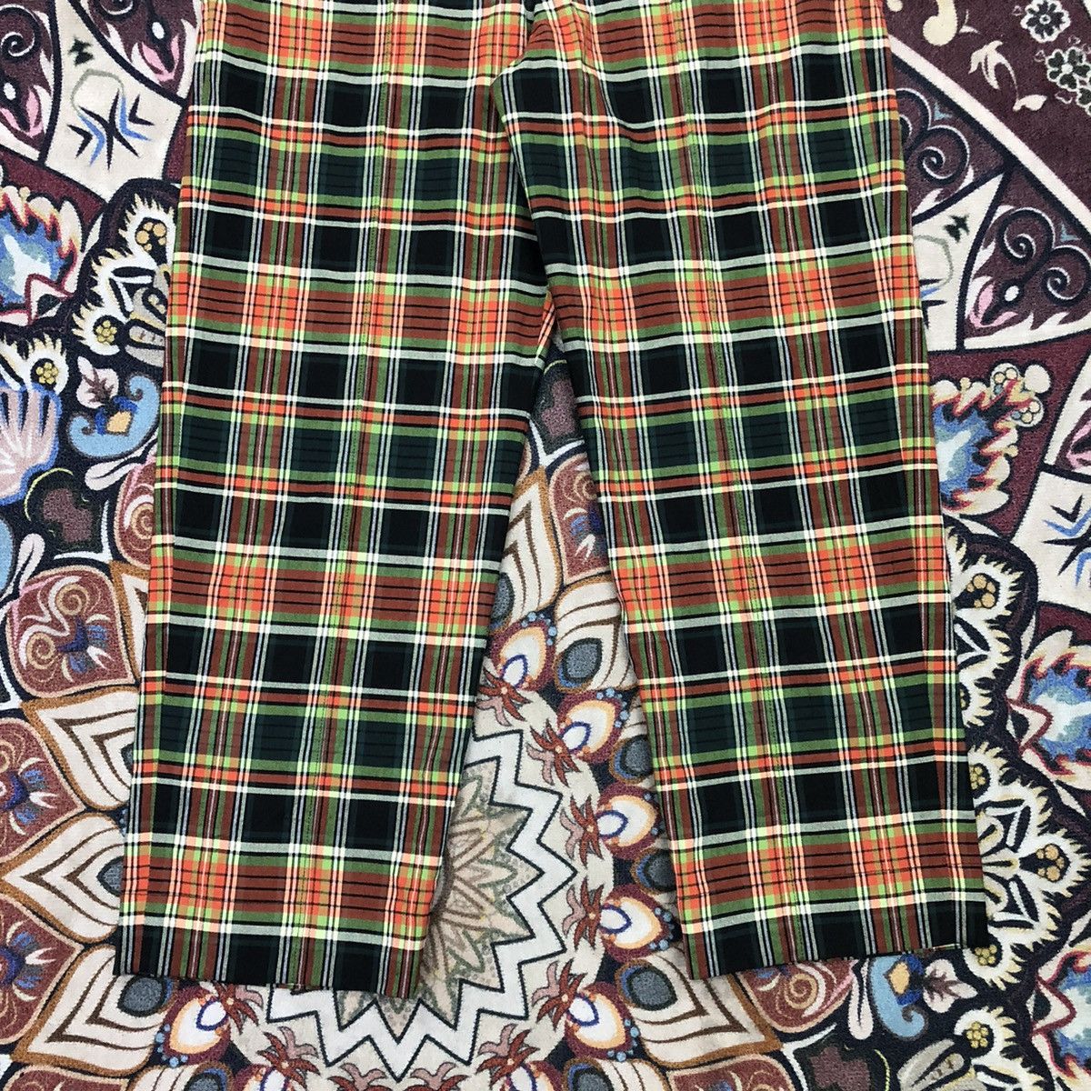 GU × Japanese Brand GU X Beautiful People Tartan Check Design Casual Pants Size 30" / US 8 / IT 44 - 5 Thumbnail