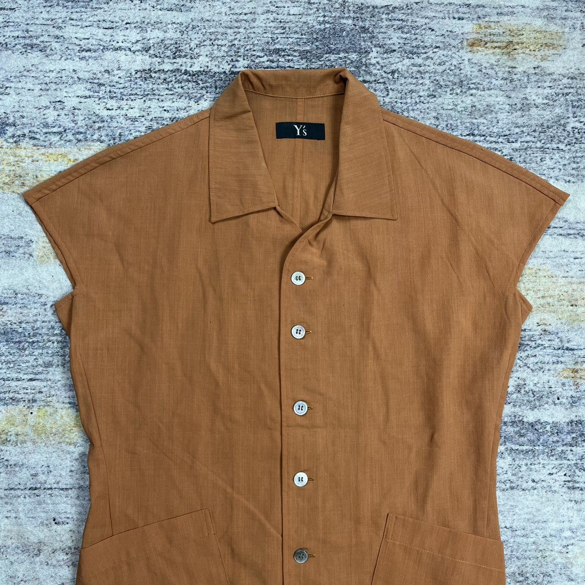 Y's × Yohji Yamamoto Y’S Yohji Yamamoto sleepless top button up Size L / US 10 / IT 46 - 3 Thumbnail