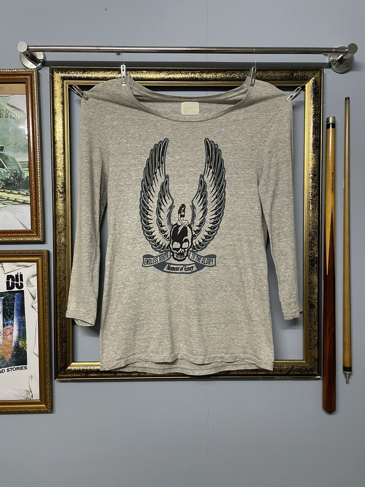 Hysteric Glamour Vintatge 90s Japan Designer Barrel&Barrel Skull Art Girl Size US S / EU 44-46 / 1 - 1 Thumbnail