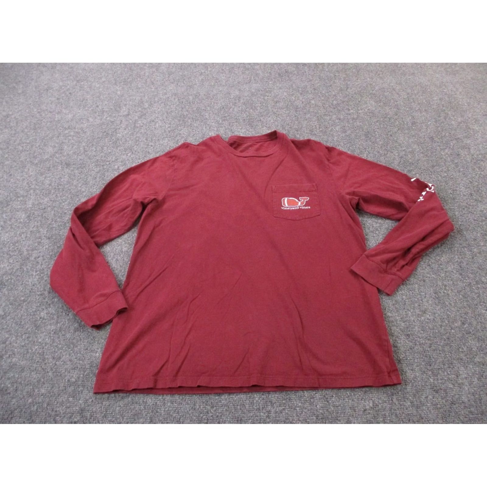 Vineyard Vines Vineyard Vines Shirt Men M Red Logo Iroquois Football Casual Preppy College Size US M / EU 48-50 / 2 - 3 Thumbnail