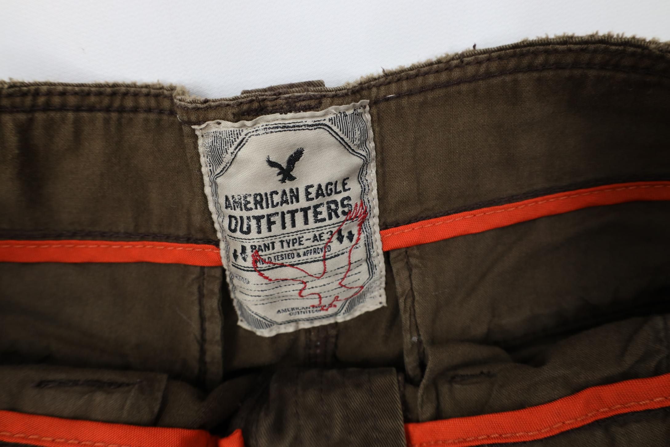 American Eagle Outfitters Vintage Y2K American Eagle Outfitters Surplus Cargo Shorts Size US 30 / EU 46 - 8 Thumbnail